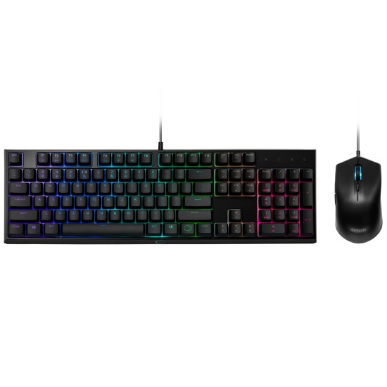 KIT TECLADO Y MOUSE COOLER MASTER MS111 RGB MS-111-KKMF1-LS
