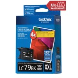 CARTUCHO NEGRO BROTHER LC79BK 2,400 PAG. MFCJ5910DW/MFCJ6510DW/MFCJ671