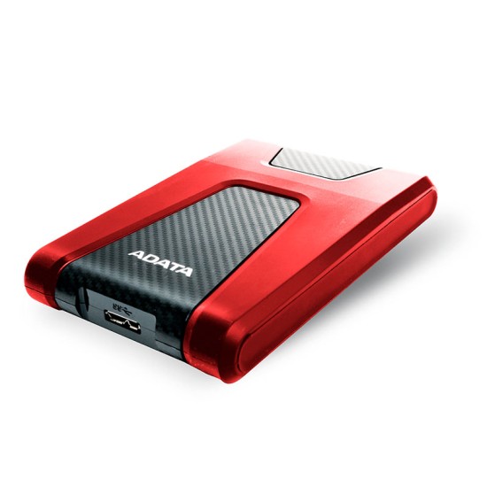 DISCO DURO EXTERNO ADATA HD650 1TB 2.5 3.1ROJO (AHD650-1TU31-CRD)