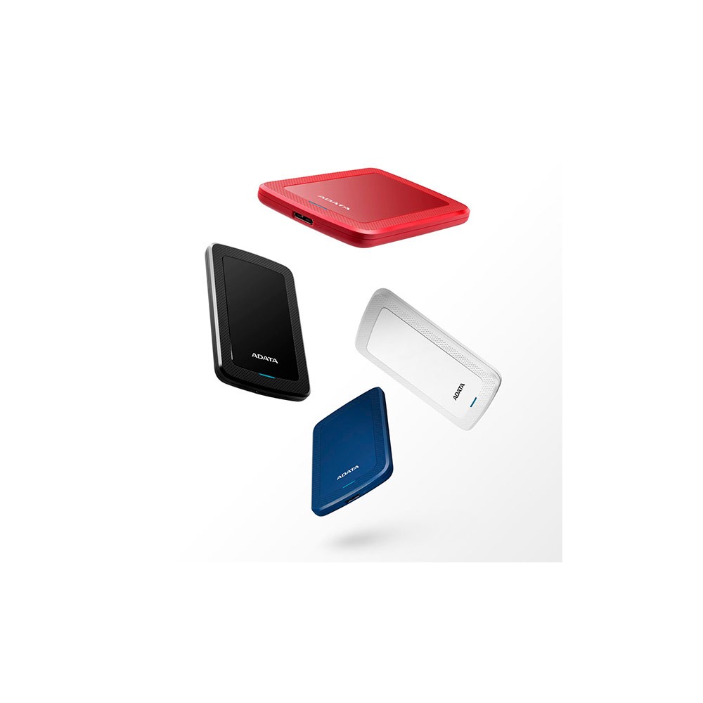 DISCO DURO EXTERNO ADATA HV300 1TB 3.1 ROJO (AHV300-1TU31-CRD)