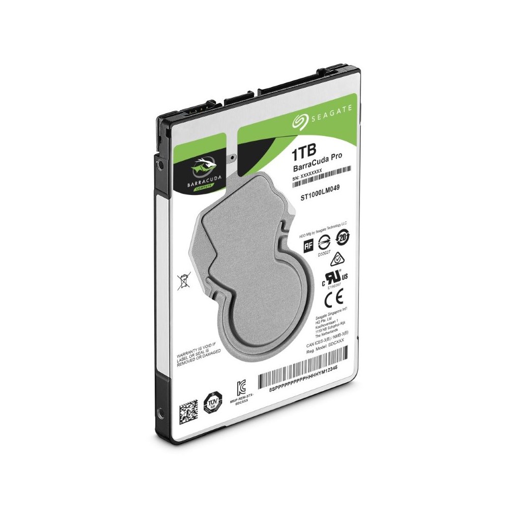 DISCO DURO INTERNO SEAGATE 1TB 2.5 ST1000LM049 7200RPM BARRACUDA PRO