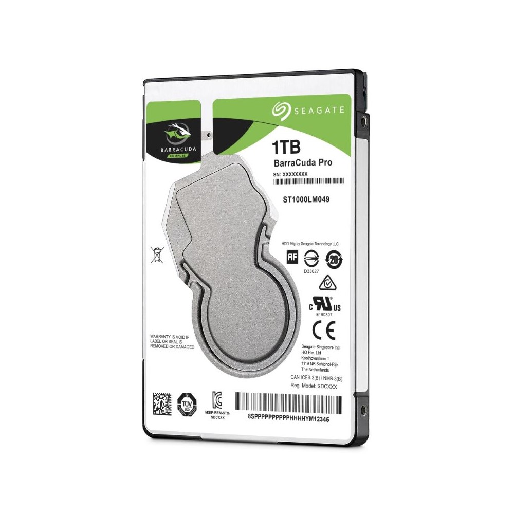 DISCO DURO INTERNO SEAGATE 1TB 2.5 ST1000LM049 7200RPM BARRACUDA PRO