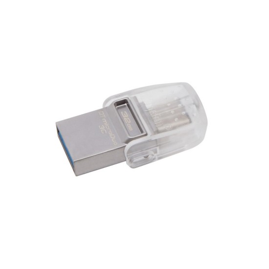 MEMORIA FLASH KINGSTON 32 GB MICRODUO 3C USB 3.1 (DTDUO3C/32GB)