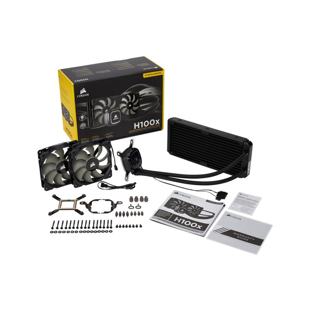 ENFRIAMIENTO LIQUIDO CORSAIR HYDRO H100X 240MM CW-9060040-WW
