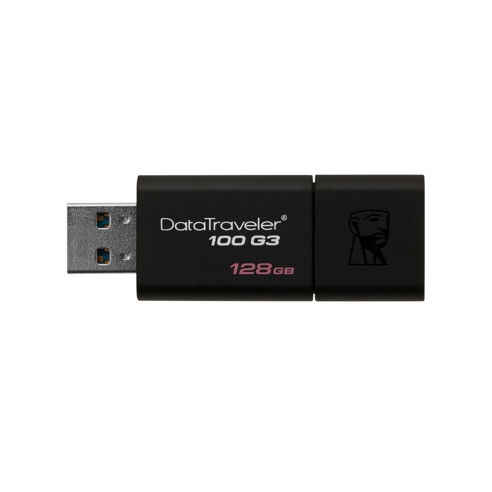 MEMORIA FLASH KINGSTON 128 GB USB 3.0 (DT100G3/128GB)