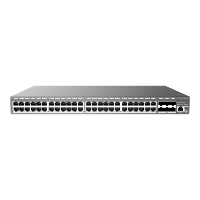 GWN7806PL-Pro, Switch PoE Administrable capa 2++, 48 x GigaEth PoE/PoE