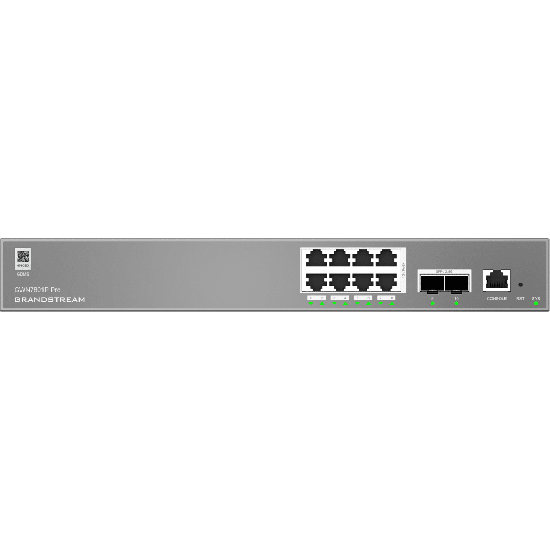 GWN7801P Pro, Switch PoE Administrable capa 2++, 8 x GigaEth PoE/PoE+