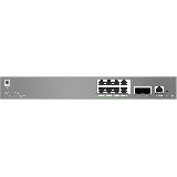 GWN7801P Pro, Switch PoE Administrable capa 2++, 8 x GigaEth PoE/PoE+