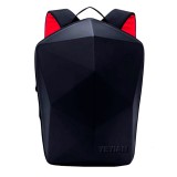 MOCHILA YEYIAN YMS-23801 GAMER PARA LAPTOP 15.6" NEGRA C/ ROJO SHELL