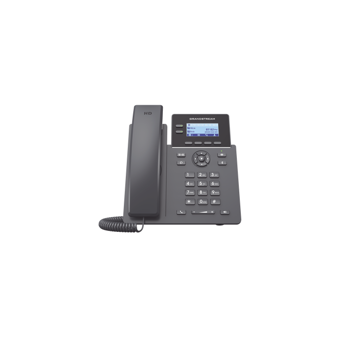GRP2602, Teléfono IP, 4 cuentas SIP, 2 líneas, No PoE