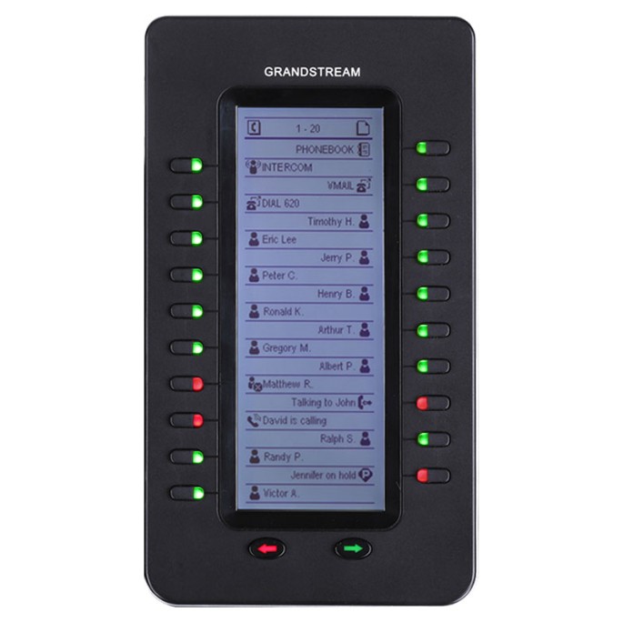 GXP2170, Teléfono IP HD, 6 Cuentas SIP, 12 Líneas, PoE, GigaEth, Bluet