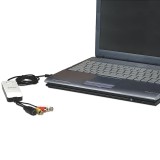 CAPTURADORA DE VIDEO/AUDIO RCA/S-VIDEO A USB MANHATTAN 162579