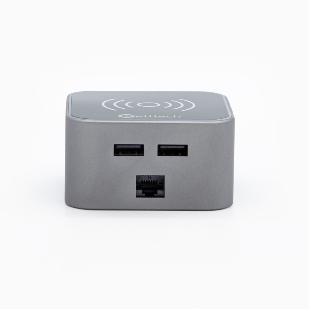 HUB GETTTECH TIPO C WIRELESS GHW-69401 HDMI/RJ45/SD/TF/USB/3.5MM