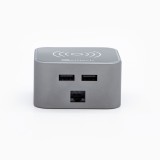 HUB GETTTECH TIPO C WIRELESS GHW-69401 HDMI/RJ45/SD/TF/USB/3.5MM