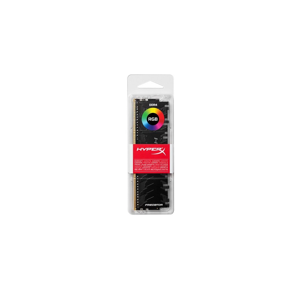 MEMORIA DDR4 HYPERX PREDATOR RGB 16GB 3200MHz (HX432C16PB3A/16)