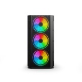 GABINETE YEYIAN YCH-041520 HAIZEN 2500 MICROATX C/T 3V ARGB/MESH/NEGRO