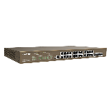 G5328P-24-410W, Switch PoE Administrable, 24 Giga, 4 SFP, 370W
