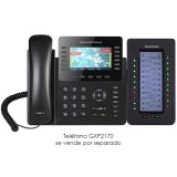 GXP2140, Teléfono IP HD, 4 SIP/Líneas, PoE, GigaEth, Bluetooth