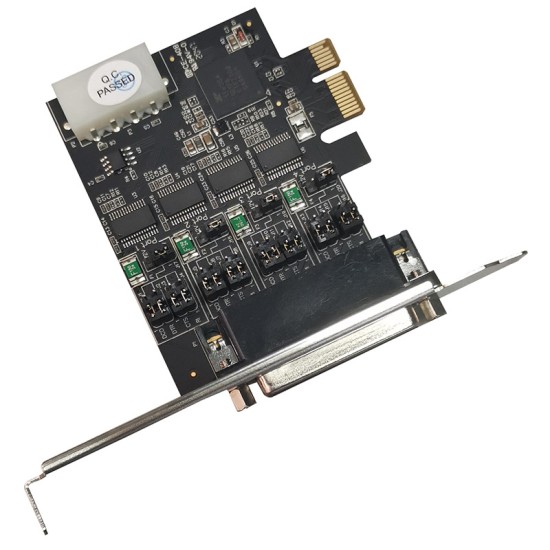 TARJETA MANHATTAN SERIAL PCI EXPRESS DE 4 PUERTOS DB9 MACHO 153584