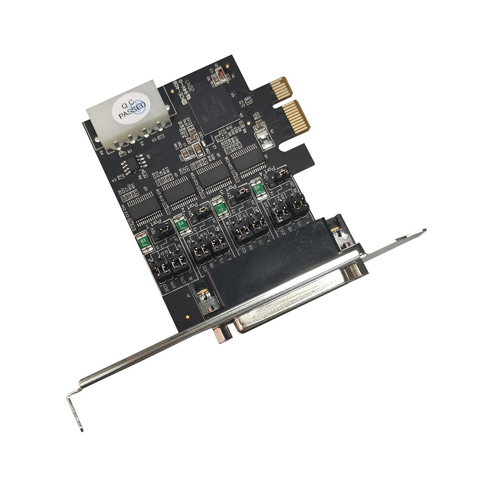 TARJETA MANHATTAN SERIAL PCI EXPRESS DE 4 PUERTOS DB9 MACHO 153584