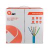 BOBINA DE CABLE UTP QIAN QGR-NC006 CAT6 AZUL23 AWG INTERIOR