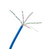 BOBINA DE CABLE UTP QIAN QGR-NC006 CAT6 AZUL23 AWG INTERIOR