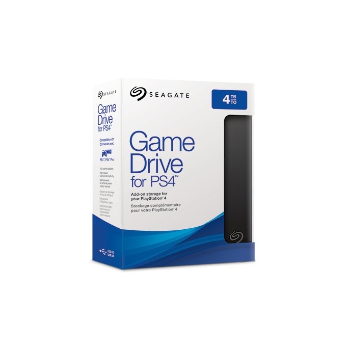 DISCO DURO EXTERNO SEAGATE STGD4000400 4TB USD 3.0 NEGRO PLAYSTATION 4