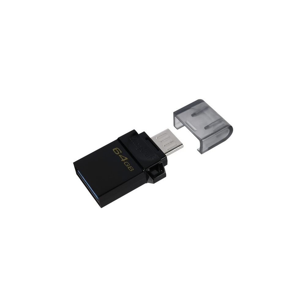 MEMORIA FLASH KINGSTON 64GB MICRODUO 3 GEN2 USB 3.2 (DTDUO3G2/64GB)