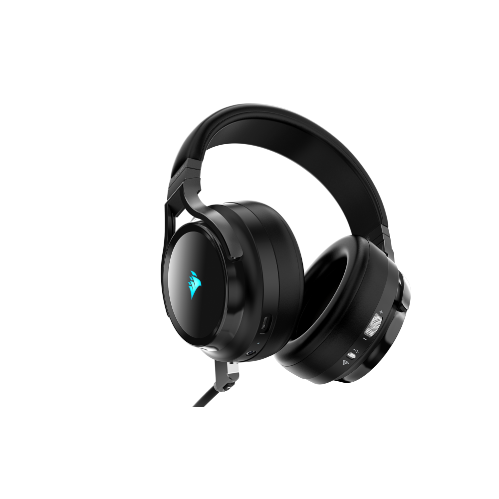 HEADSET CORSAIR VIRTUOSO RGB WIRELESS CARBON CA-9011185-NA