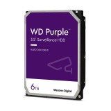 DISCO DURO INTERNO WD 6TB 3.5" WD62PURZ 128MB SATA3 5640RPM PURPLE