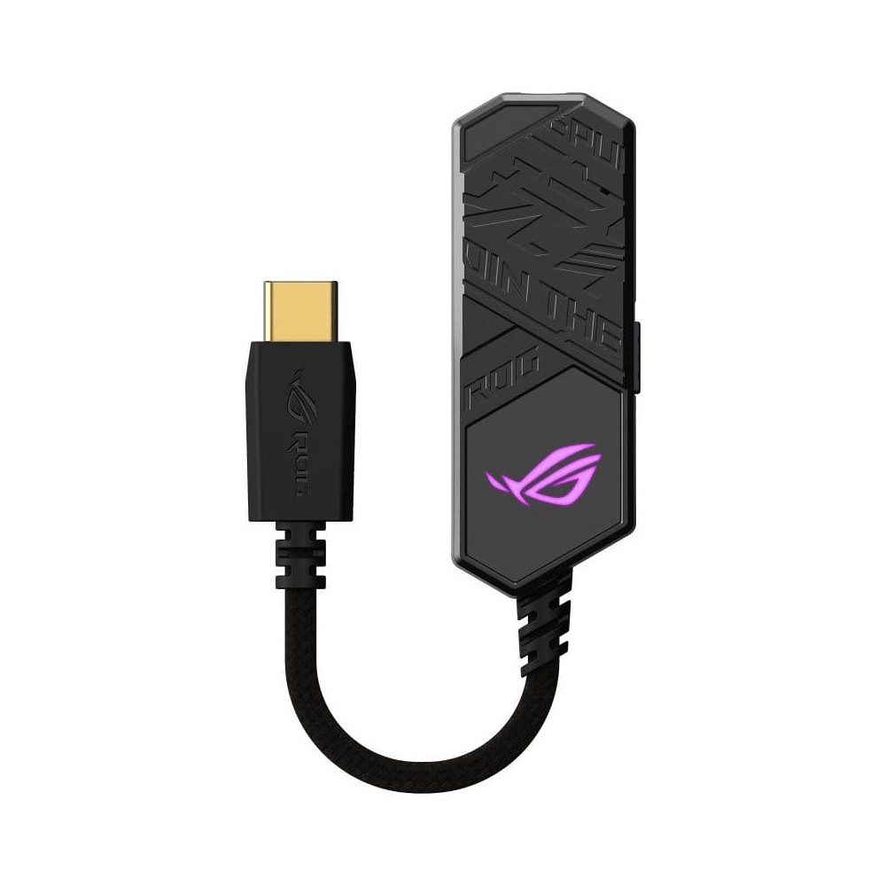 ROG CLAVIS ASUS CONEXIÓN ADAPTADOR USB-C PARA JUEGOS DE 3.5MM CON CANC