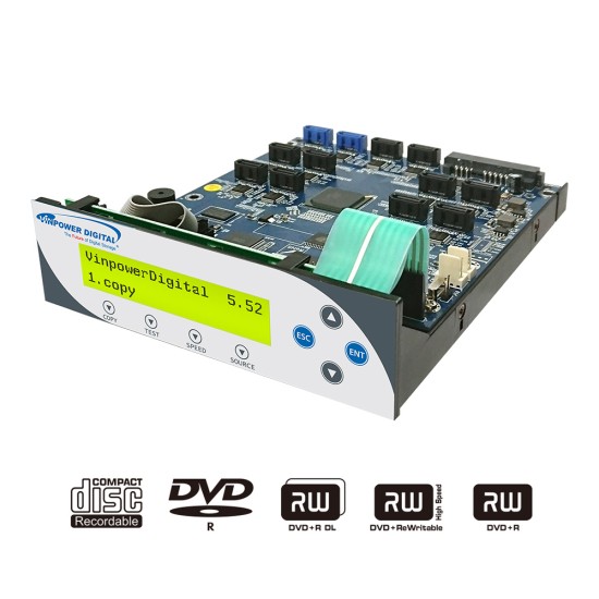 CEREBRO VINPOWER 1-11 DVD SATA caja (Fa/vpd/s11t)