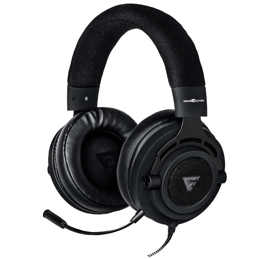 DIADEMA GAME FACTOR HSG601, MICROFONO REMOVIBLE, AMPLIFICADOR USB