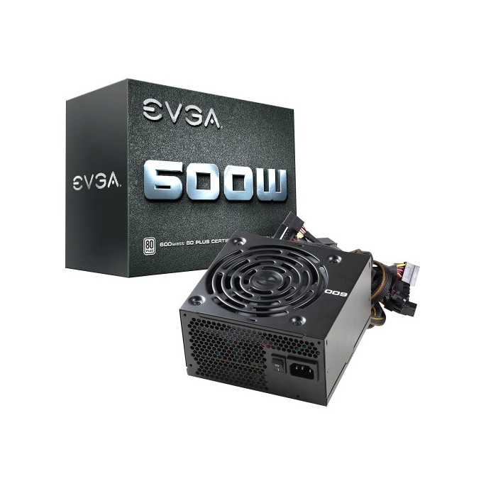 FUENTE DE PODER EVGA 100-W1-0600-K1 600W 80 PLUS
