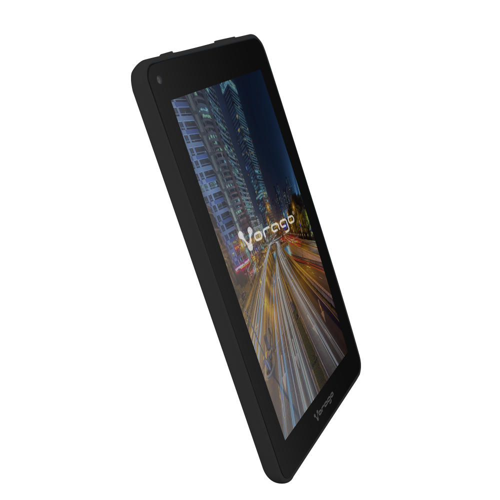 TABLET VORAGO NEGRA 7" ANDROID 8.1 QUADCORE DUALCAM WIFI PAD-7-V5-BK