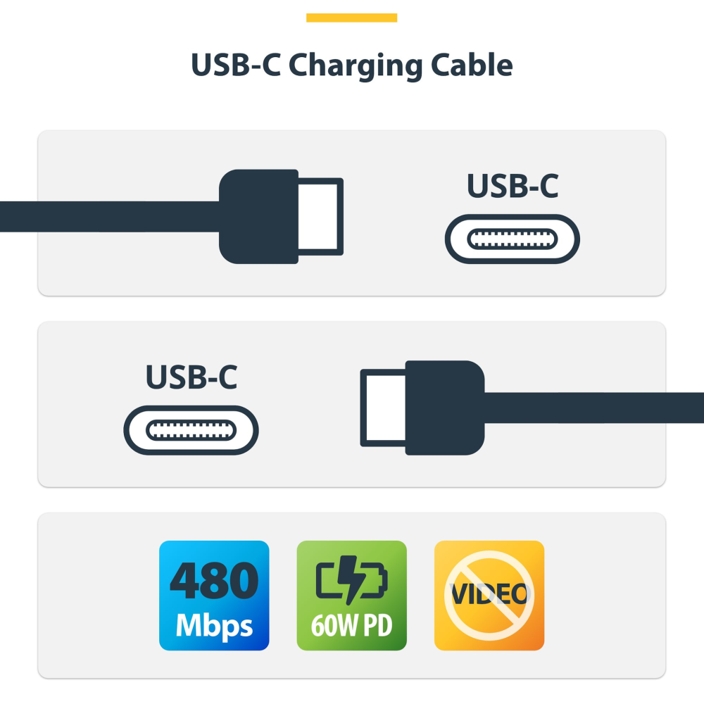 CABLE DE CARGA USB-C TRENZADO 3M USB TIPO C PD 60W 3A BLANCO