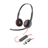 HP POLY BLACKWIRE 3220 USB-C HEADSET USB-C/A ADAPTER (BULK)