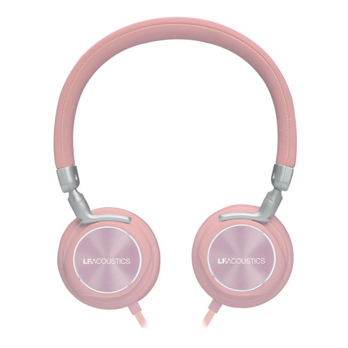 DIADEMA LF ACOUSTICS CON MICROFONO 3.5 MM 20mW FEEL ROSA LA-927239