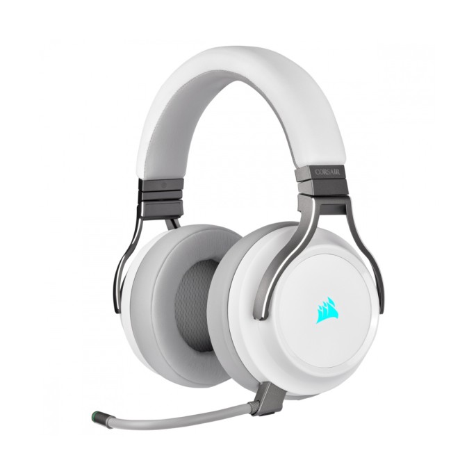 AUDIFONOS CORSAIR (CA-9011186-NA) VIRTUOSO WIRELESS SE RGB WHITE 7.1CH