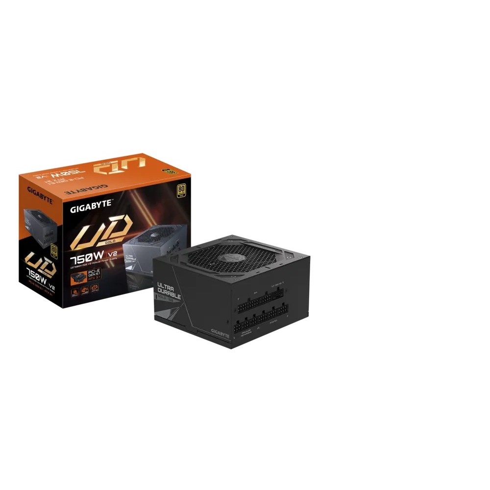 FUENTE DE PODER GIGABYTE (GP-UD750GM PG5 V2) 750W,MODULAR,PCI-E GEN5,1