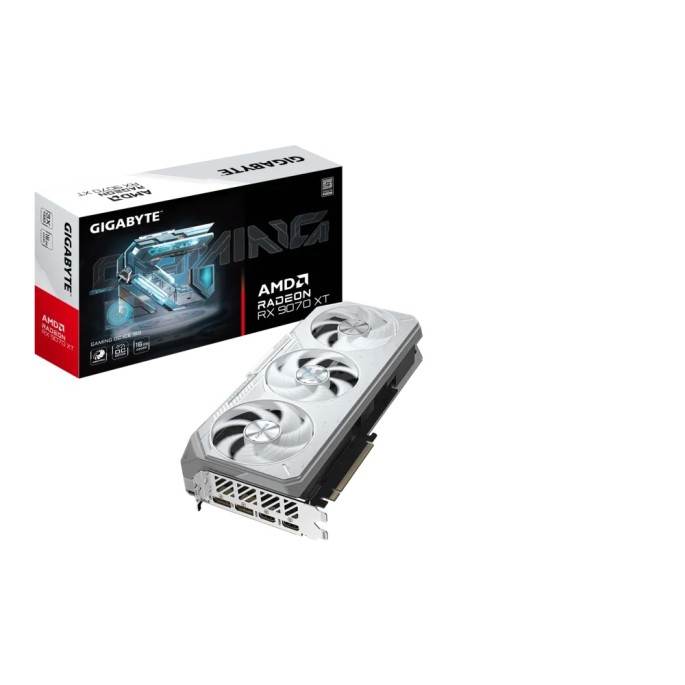 TARJETA DE VIDEO GIGABYTE (GV-R907XGAMINGOCICE-16GD) RX 9070 XT,16GB,G