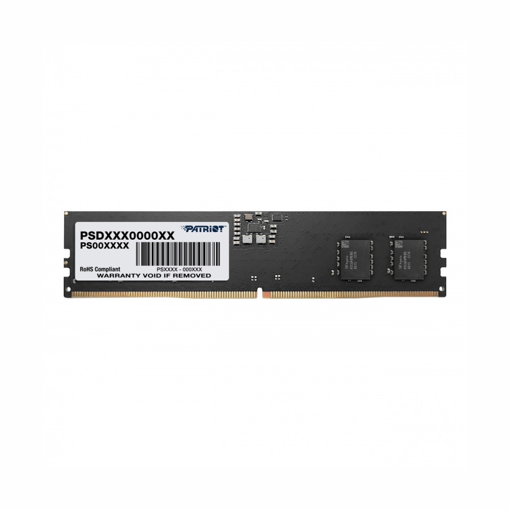 MEMORIA DIMM DDR5 PATRIOT (PSD532G56002) SIGNATURE 32GB (1X32GB) 5600M