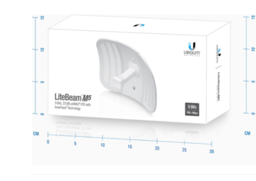 Litebeam Airmax M5 Cpe Hasta 100 Mbps, 5 Ghz Lbem523